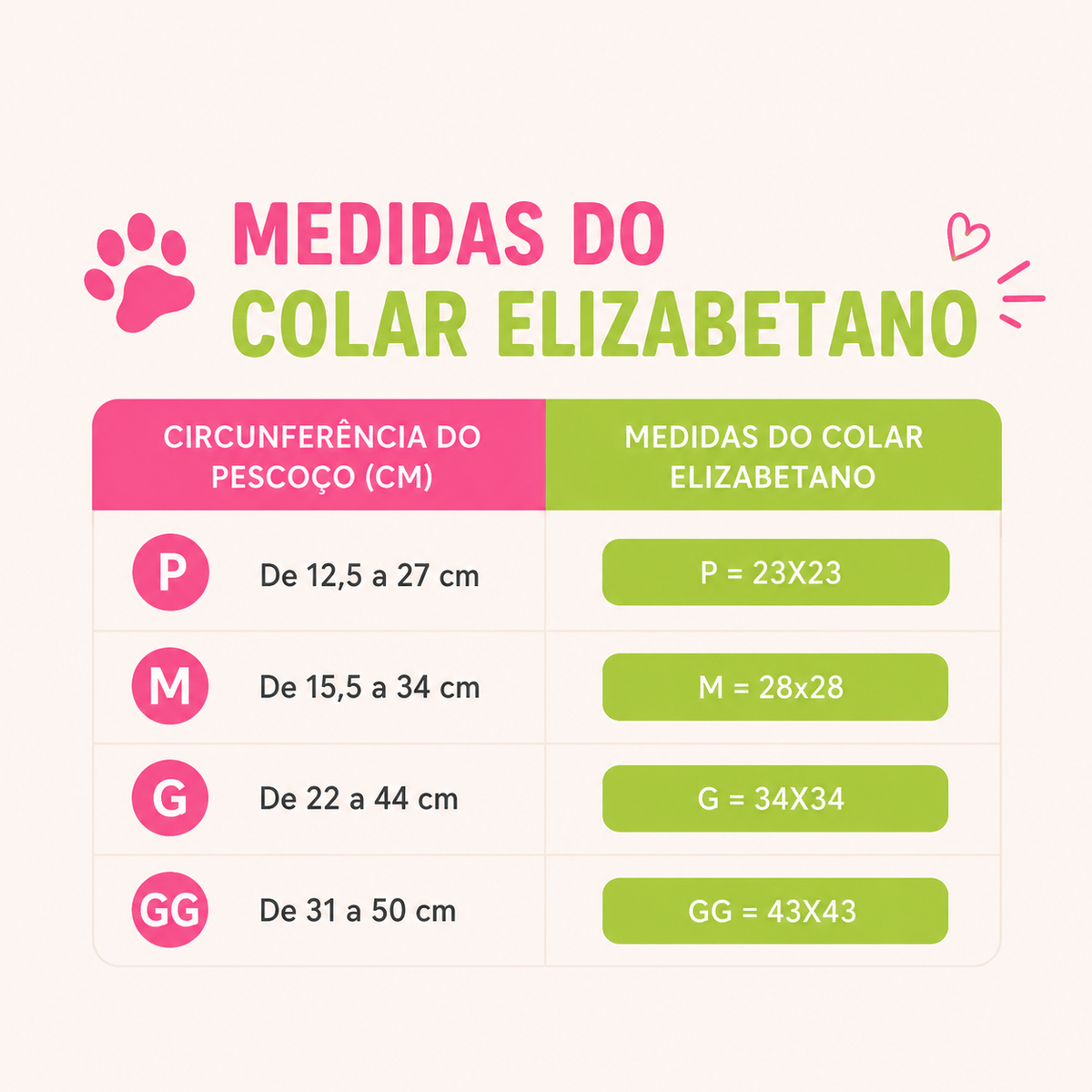 Colar Elizabetano Macio Ajustável