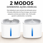 Fonte Bebedouro Automático com Filtro e LED