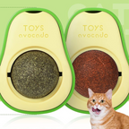 Abacate De Brinquedo Para Gatos Com Catnip Erva Gato Natural