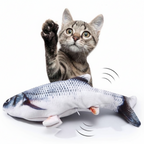 Brinquedo Peixe Elétrico Recarregável para Gato e Pets