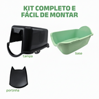Caixa Areia Fechada Banheiro Toalete Sanitário Gato Antiodor