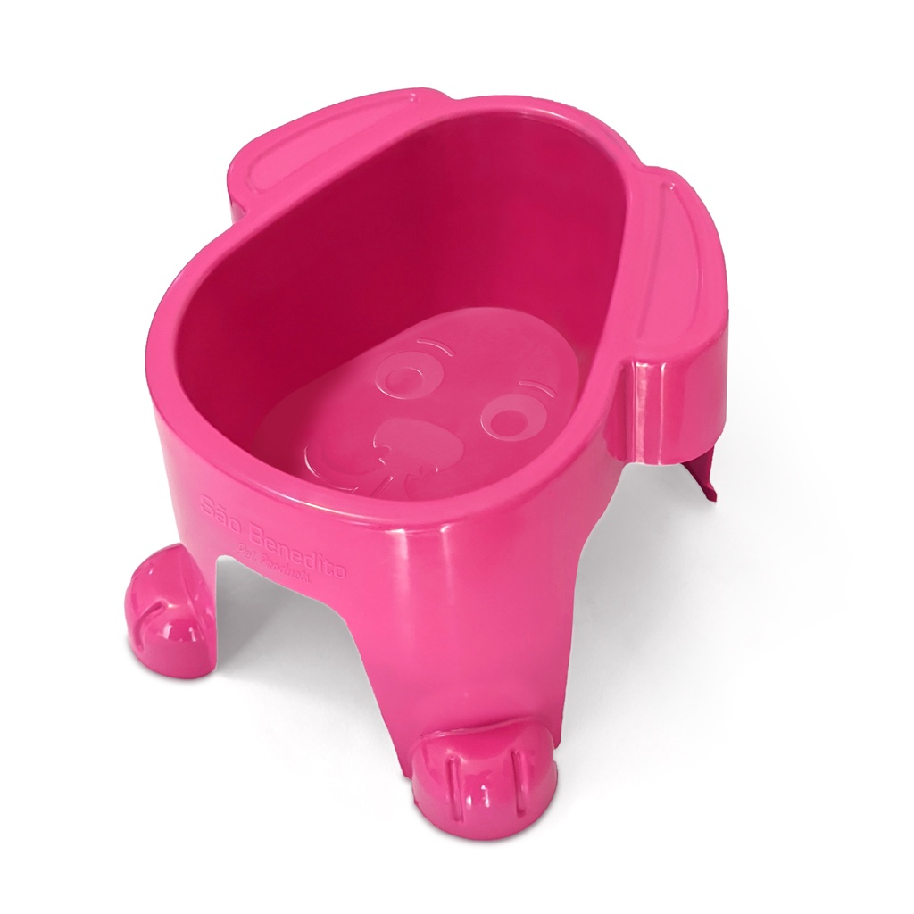Comedouro Elevado Para Cachorros 300ml Super Lindo
