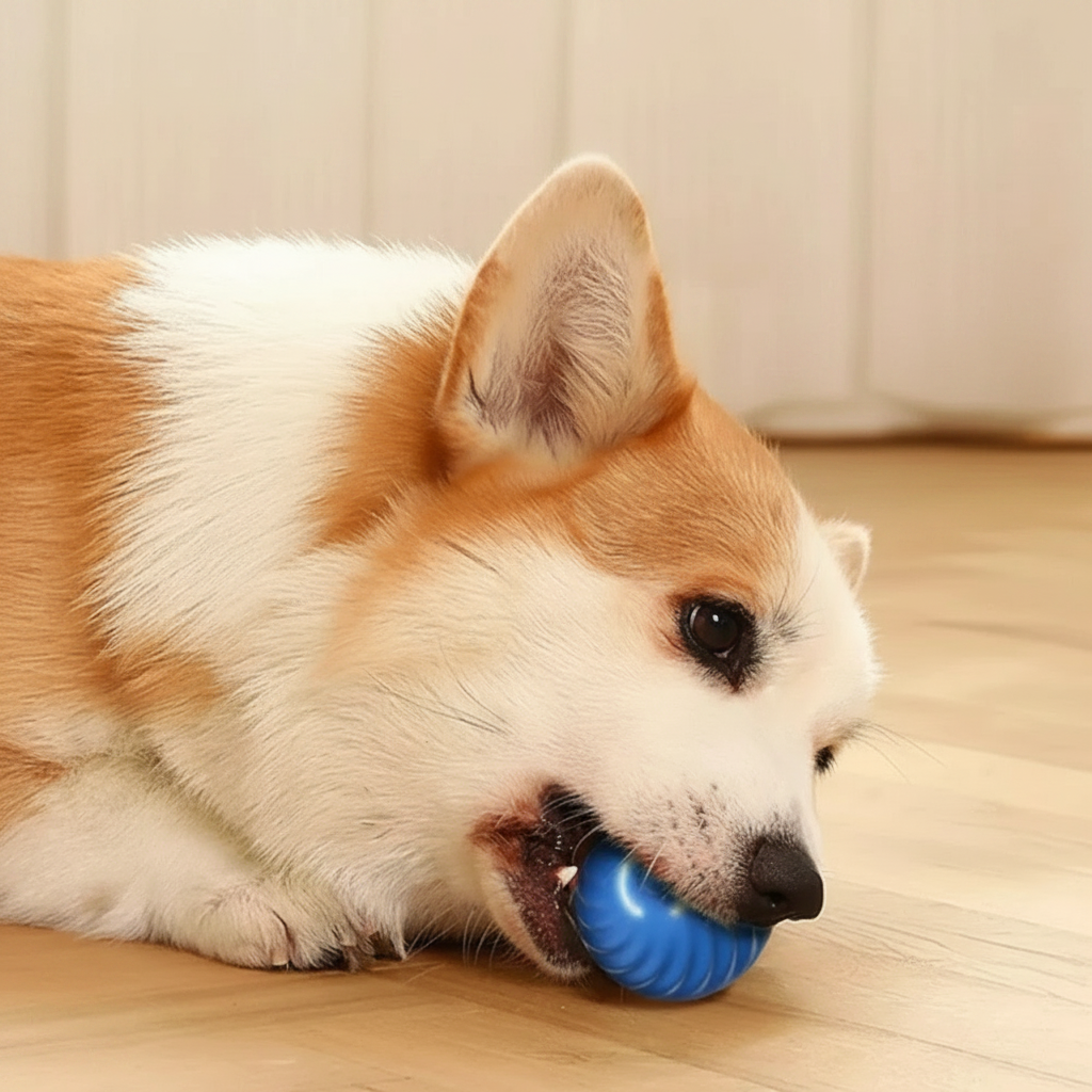 Bolinha Eletrônica Para Cachorro Brincar Movimento Automatico Recarregavel USB