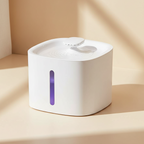 Bebedouro Fonte de Água Com Fio Elevado Automático Com Filtro Para Pet Cachorro Gato 3 Litros