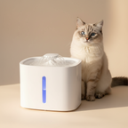 Bebedouro Fonte de Água Com Fio Elevado Automático Com Filtro Para Pet Cachorro Gato 3 Litros